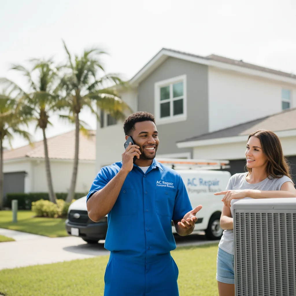 AC Repair Pompano Beach customer support in West Hills